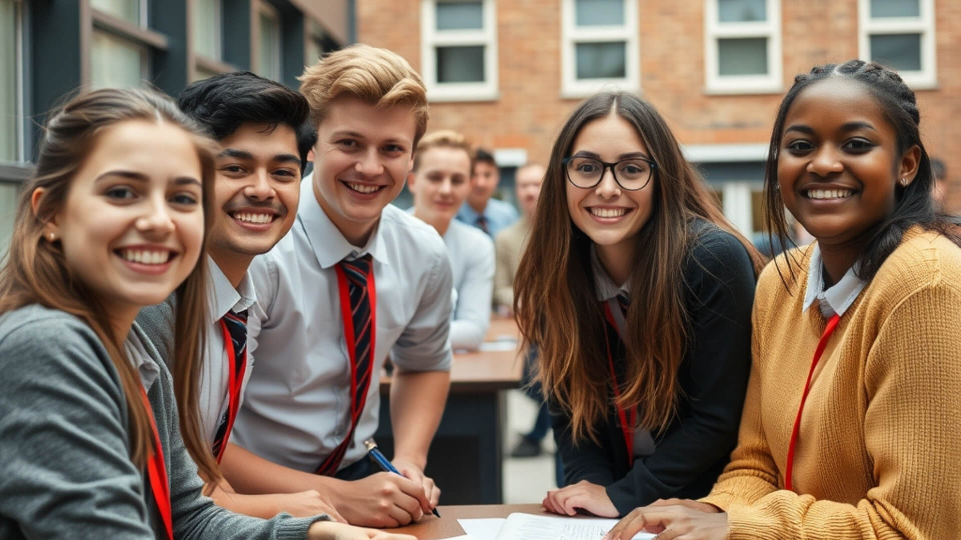 Secondary school pupils