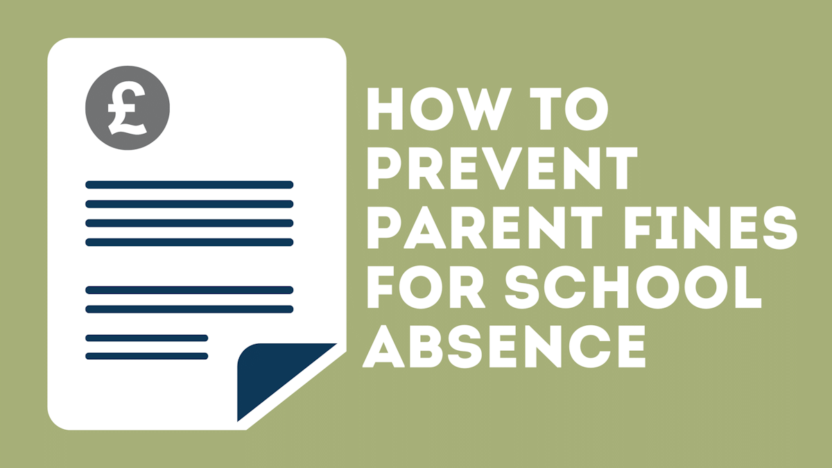 How to prevent parent fines for school absence