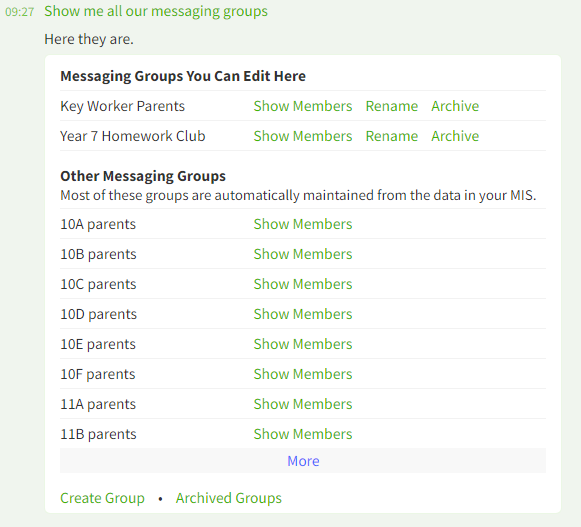 How to Create and Manage Messaging Groups